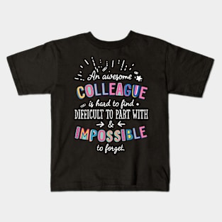 An awesome Colleague Gift Idea - Impossible to Forget Quote Kids T-Shirt